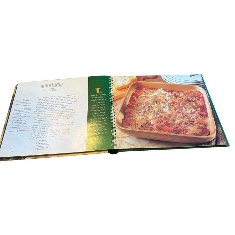 Great Taste Low Fat Vegetables by Time-Life Books Editors (1999, Spiral)